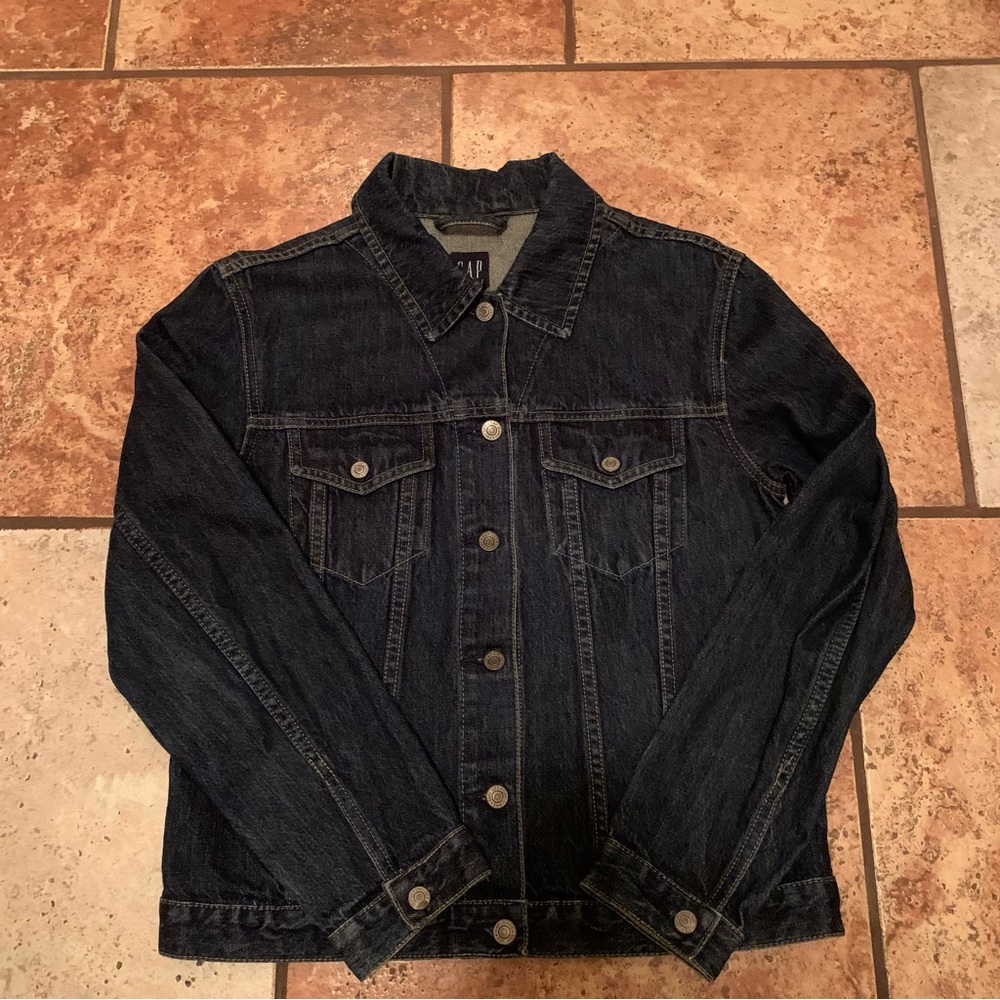 Women’s Gap Button Down Denim Jacket - image 1